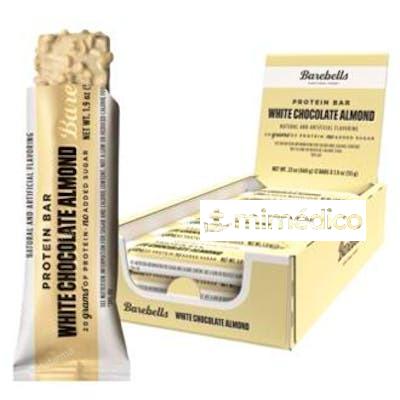 BARRITA WHITE CHOCOLATE ALMOND 12X55GR BAREBELLS