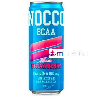 BEBIDA ENERGETICA BCAA  MIAMI FRESA 330 ML NOCCO