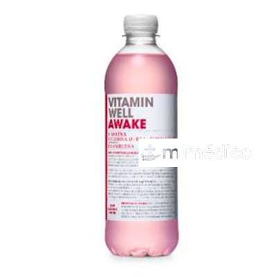 BEBIDA VITAMINADA AWAKE-FRAMBUESA 500 ML VITAMIN WELL