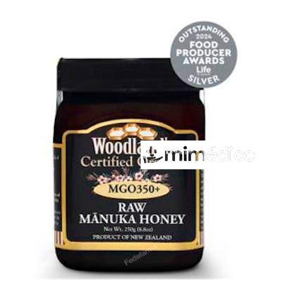 MIEL DE MANUKA RAW MGO 350+ MONOFLORAL 250GR ECO WOODLANDS