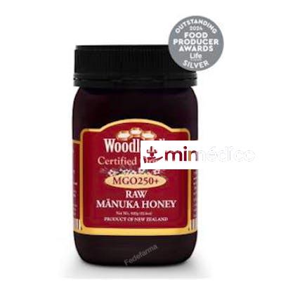 MIEL DE MANUKA RAW MGO 250+ MONOFLORAL 500GR ECO WOODLANDS