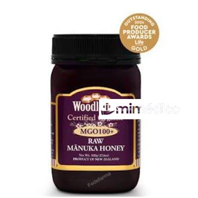 MIEL DE MANUKA RAW MGO 100+  MONOFLORAL 500GR ECO WOODLANDS