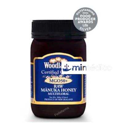 MIEL DE MANUKA RAW MGO 50+ MULTIFLORAL 500 GR ECO WOODLANDS