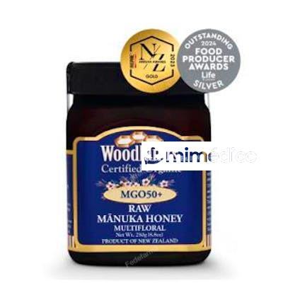 MIEL DE MANUKA RAW MGO 50+ MULTIFLORAL 250 GR ECO WOODLANDS