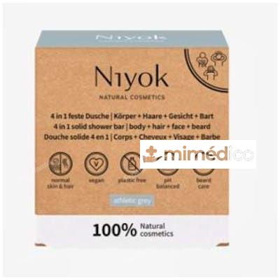 LIMPIADOR CORPORAL 4 EN 1 ATHELIC GREY 80 GR NIYOK