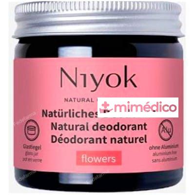 DESODORANTE + ANTITRASPIRANTE FLOWERS 40 NML NIYOK