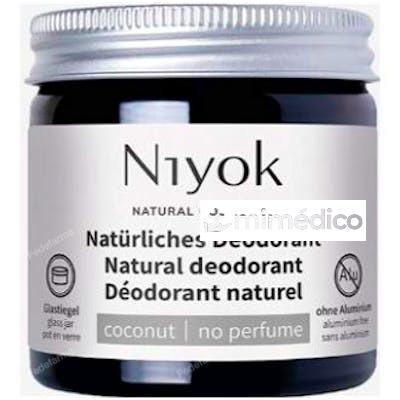 DESODORANTE + ANTITRASPIRANTE SIN PERFUME 40 ML NIYOK