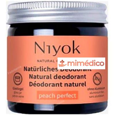 DESODORANTE + ANTITRASPIRANTE PEACH PERFECT 40 ML NIYOK