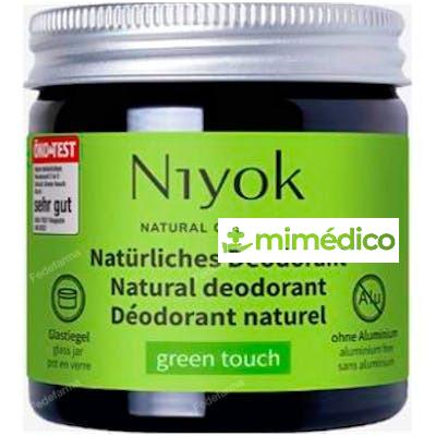 DESODORANTE + ANTITRASPIRANTE GREEN TOUCH 40 ML NIYOK