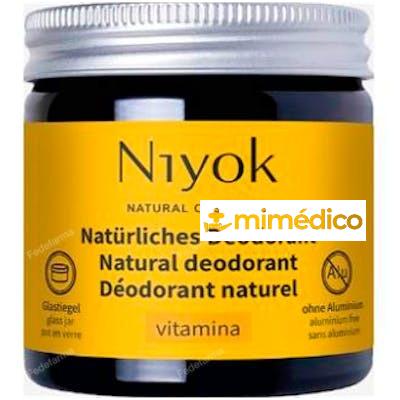 DESODORANTE+ ANTITRASPIRANTE VITAMINA 40 ML NIYOK