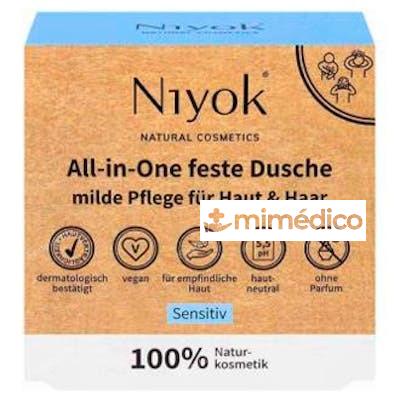 LIMPIADOR CORPORAL 4 EN 1 SENSIBLE 80 GR NIYOK