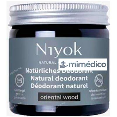 DESODORANTE + ANTITRASPIRANTE ORIENTAL WOOD 40 ML NIYOK