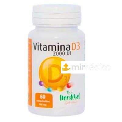D3 VITAMINA 2.000UI 60 COMP HERDIBEL