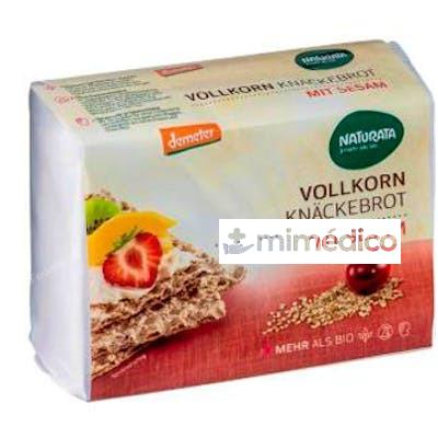 PAN CRUJIENTE DE CENTENO-SESAMO 250 GR  DEMETER NATURATA