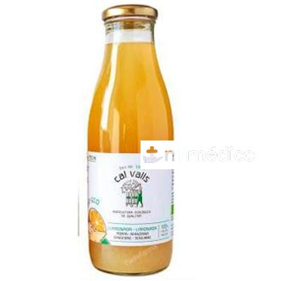LIMONADA CON MANZANA-JENGIBRE SIN AZUCAR AÑADIDO 750 ML ECO CAL VALLS