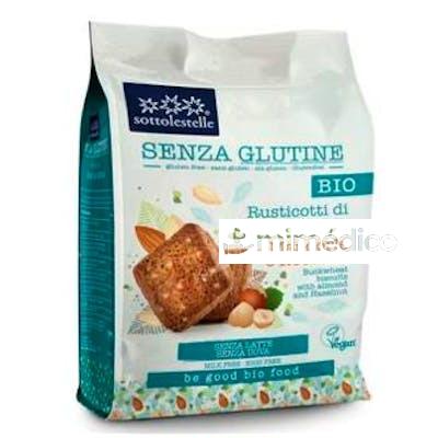 GALLETA TRIGO SARRACENO ALMENDRA AVELLANA 250 GR BIO SIN GLUTEN SOTTOLESTELLE
