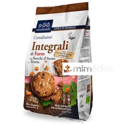 GALLETA TRIGO ESPELTA AVENA FRUTA INTEGRAL 300 GR BIO SOTTOLESTELLE