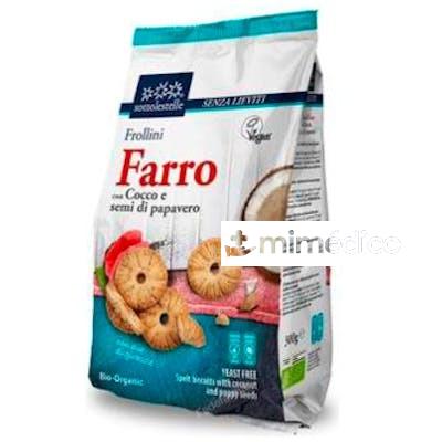 GALLETA TRIGOESPELTA COCO SEMILLAS AMAPOLA 300 GR BIO SOTTOLESTELLE