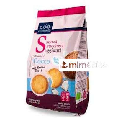 GALLETA COCO SIN AZUCAR 250 GR BIO SOTTOLESTELLE