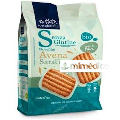 GALLETA AVENA TRIGO SARRACENO 250 GR BIO SIN GLUTEN SOTTOLESTELLE