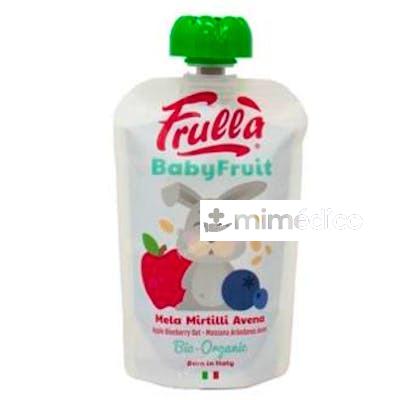 BABY PURE DE MANZANA ARANDANOS Y AVENA 10 UDS X 100 GR BIO FRULLA