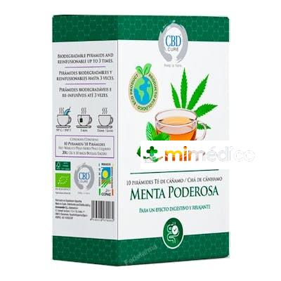 INFUSION CANNABIS MENTA PODEROSA 10UD ECO CBD CURE