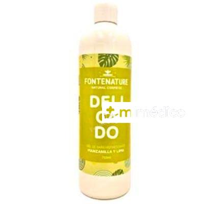 GEL BAÑO DELICADO MANZANILLA Y LIMA 750ML. FONTENATURE