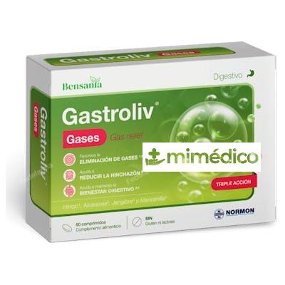 BENSANIA GASTROLIV GASES 60 COMP BENSANIA