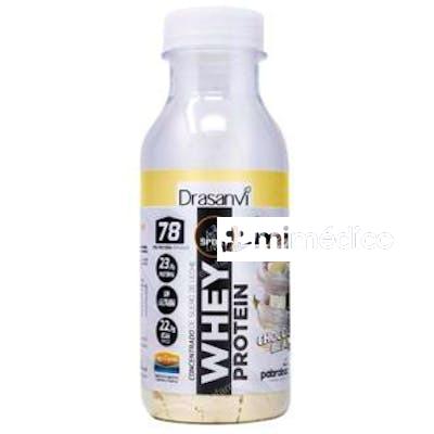 BOTELLA WHEY PROTEIN CHOCOLATE BLANCO 30G SPORT DRASANVI