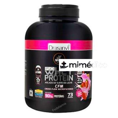 WHEY PROTEIN AISLADO YOGUR FRESA 2,2KG SPORT LIVE DRASANVI
