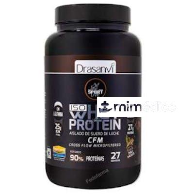 WHEY PROTEIN AISLADO DOBLE CHOCOLATE 800G SPORT DRASANVI