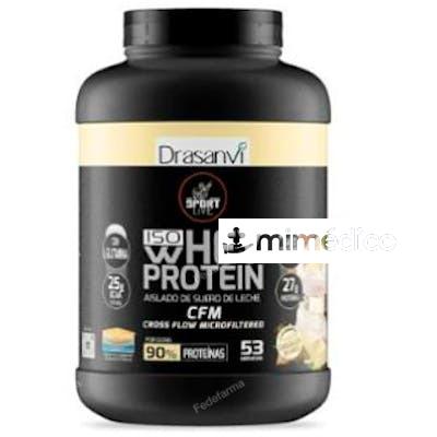 WHEY PROTEIN AISLADO CHOCO BLANCO 1,6KG SPORT LIVE DRASANVI