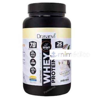 WHEY PROTEIN CONCENTRADA CHOCOLATE BLANCO 750G SPORT DRASANVI