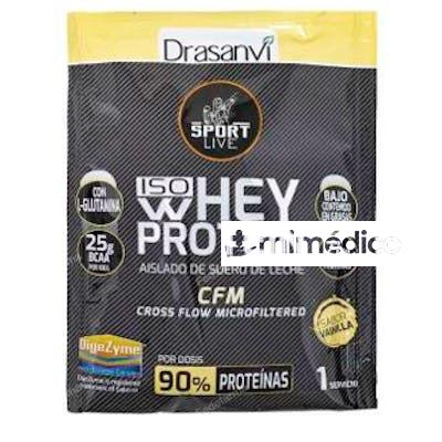 WHEY PROTEIN AISLADO VAINILLA 30G SPORT LIVE DRASANVI
