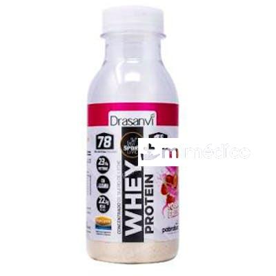 BOTELLA WHEY PROTEIN YOGUR FRESA 30G SPORT LIVE DRASANVI