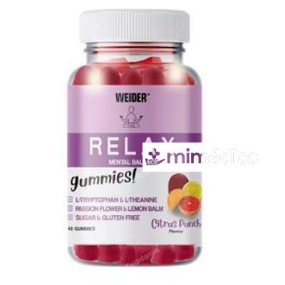 RELAX MENTAL BALANCE 40 GUMMIES CITRUS PUNCH WEIDER