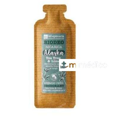 RECARGA ROLL-ON BIODEO ALASKA FRESCO SPORT 40 ML LA SAPONARIA