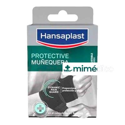 MUÃƒ?EQUERA SOPORTE AJUST VELCRO T/U NEGRO HANSAPLAST