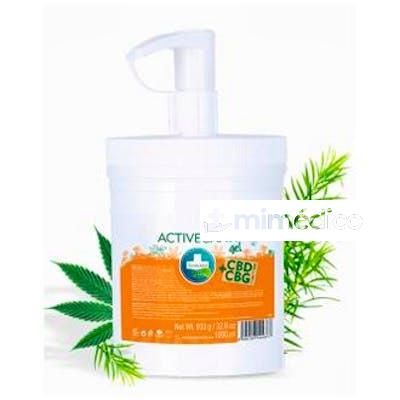 ACTIVECANN CBD+CBG GEL MASAJE 1L. ANNABIS