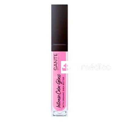 BRILLO LABIOS INTENSO 05 DAZZLING ROSE 5,3 ML SANTE NATURKOSMETIK