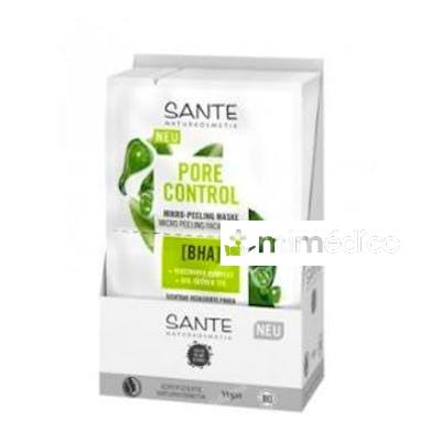 DISPLAY MASCARILLLA PORE CONTROL MICRO PEELING BHA-NIACINAMI SANTE NATURKOSMETIK