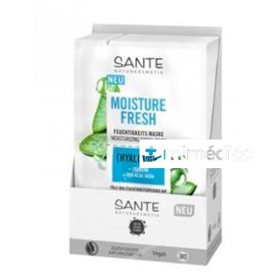 DISPLAY MASCARILLA FRESH HIDRATACION ACIDO HIALURONICO-ALOE SANTE NATURKOSMETIK