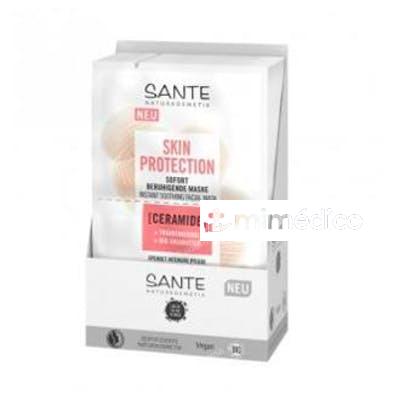 DISPLAY MASCARILLA SKIN PROTECTION CLAMANTE ACEITE ALMENDRAS SANTE NATURKOSMETIK