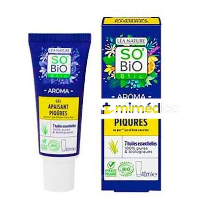GEL CALMANTE POST-PICADURAS 40 ML SO´BIO'ETIC 	SOBIOETIC
