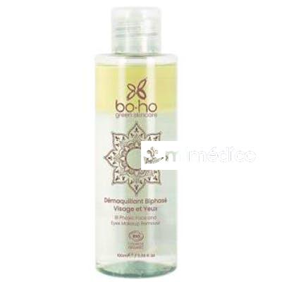 DESMAQUILLANTE BIFASE CARA Y OJOS 100 ML BIO VEGAN BOHO GREEN MAKE UP