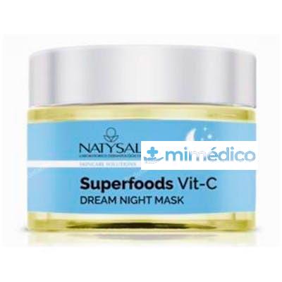SUPERFOODS NIGHT-VITAMINA C CREMA 50 ML NATYSAL