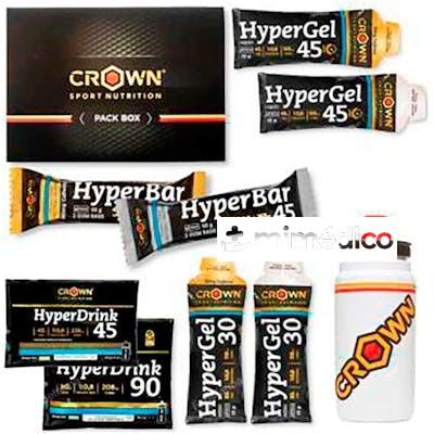 PACK HYPER ENERGY TESTER BIDON PRO FLY 550 ML CROWN SPORT NUTRITION