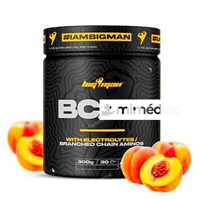 BCAA + ELECTROLYTES 300 GR MELOCOTON BIGMAN