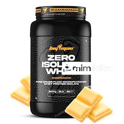 ZERO WHEY PROTEIN ISOLATE 910GR 2 LBS CHOCO BLANCO BIGMAN