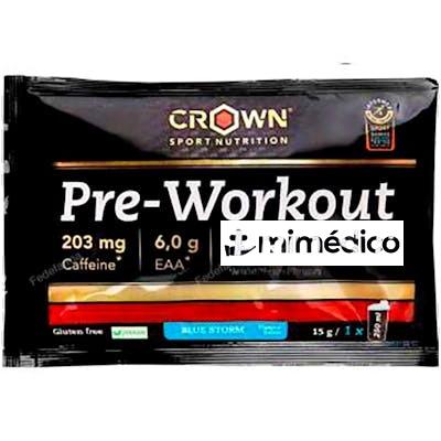 PRE-WORKOUT PRO ST 1 SOBRE X 15 GR BLUE STORM CROWN SPORT NUTRITION